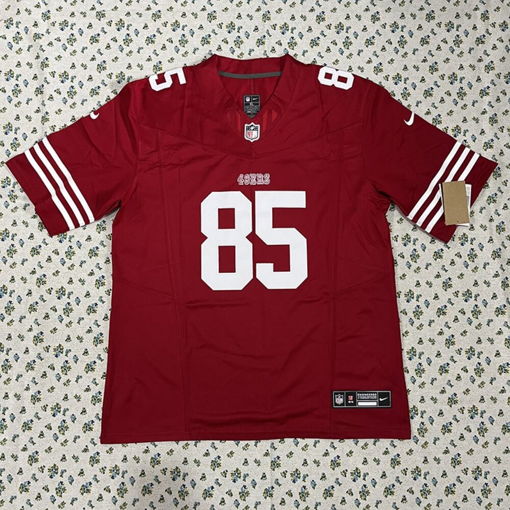 NFL San Francisco 49ers Red Jersey #85 Kittle